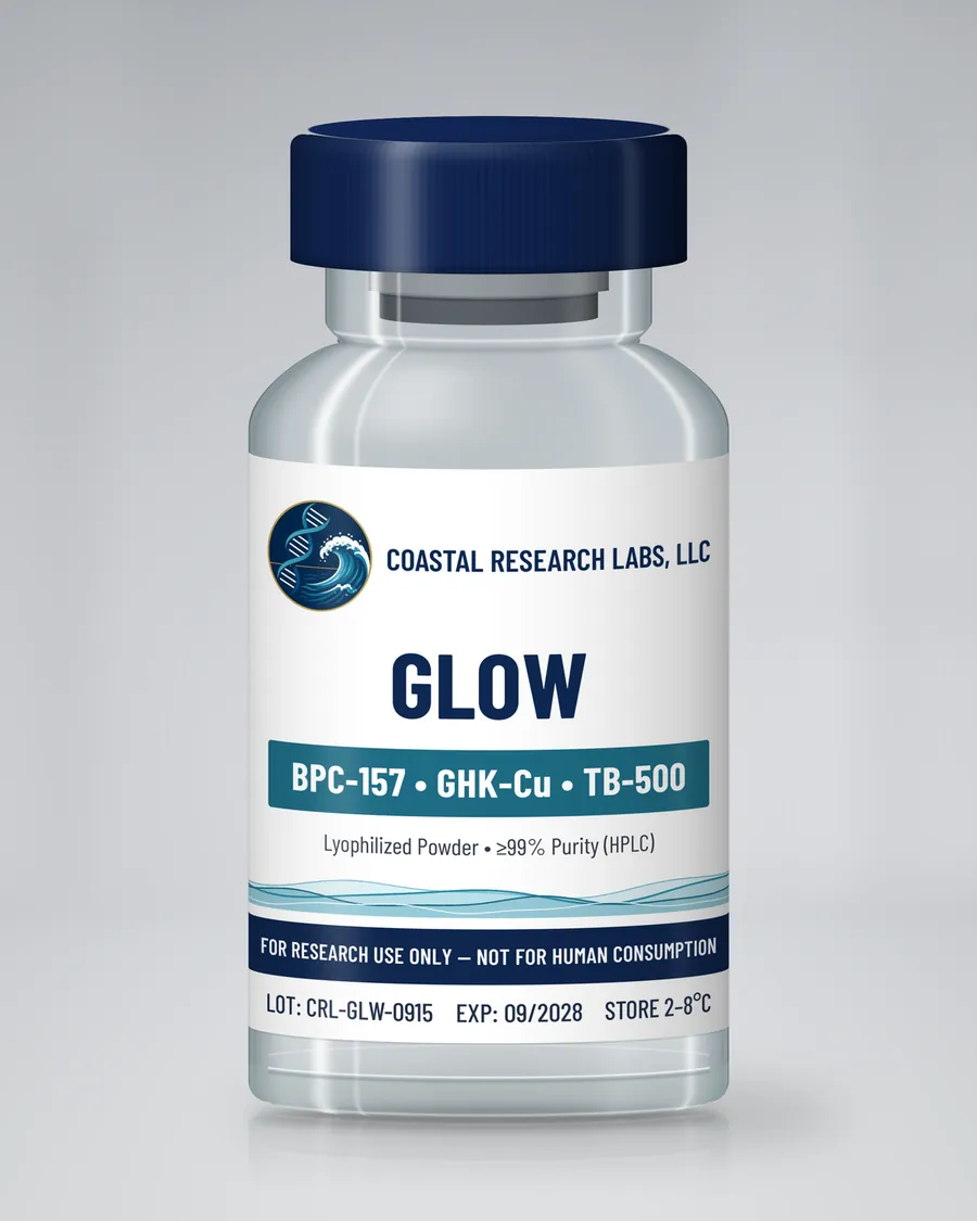 GLOW Blend research vial