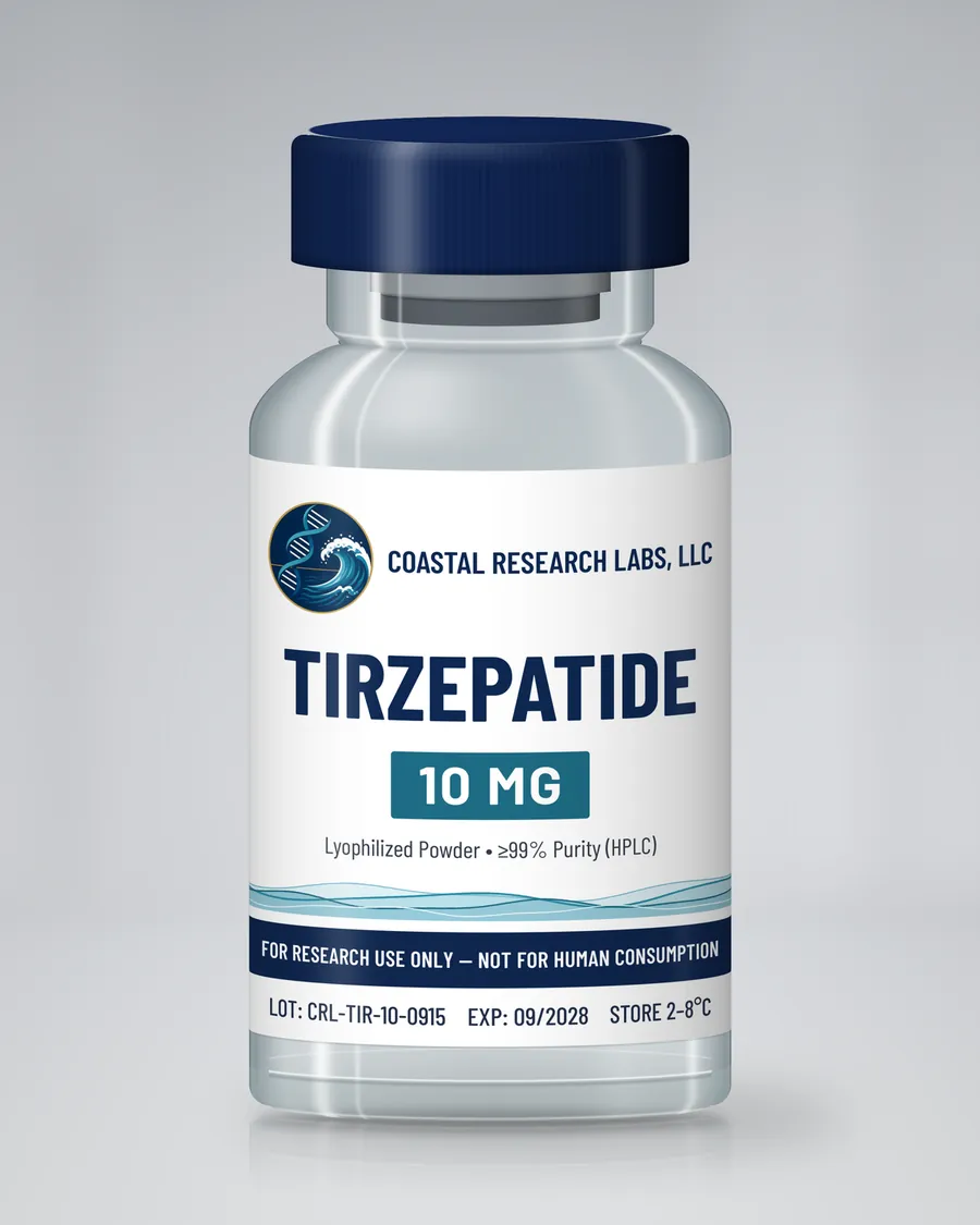 Tirzepatide research vial